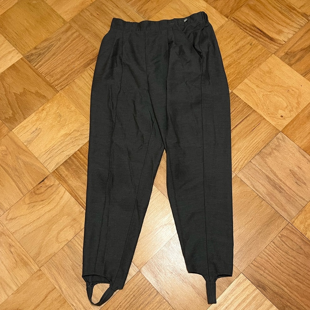 Vintage Reflections Gray Stirrup Pants